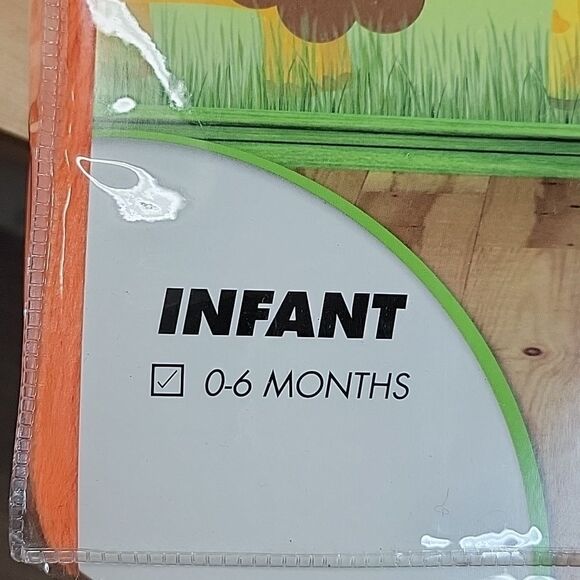 Spirit Halloween PUMPKIN BUNTING Hooded Fuzzy Costume SZ 0-6 MONTH - Picture 3 of 6